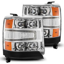 Load image into Gallery viewer, 16-18 Chevrolet Silverado 1500 NOVA-Series LED Projector Headlights Chrome