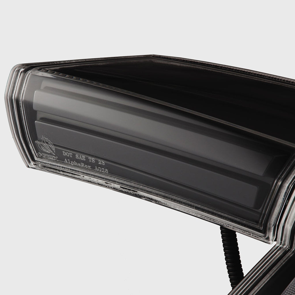 16-21 Honda Civic Hatchback NOVA-Series Prismatic LED Tail Lights Alpha-Black