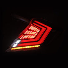 Load image into Gallery viewer, 16-21 Honda Civic Hatchback NOVA-Series Prismatic LED Tail Lights Black