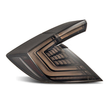 Load image into Gallery viewer, 16-21 Honda Civic Hatchback NOVA-Series Prismatic LED Tail Lights Black Smoke