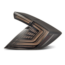 Load image into Gallery viewer, 16-21 Honda Civic Hatchback NOVA-Series Prismatic LED Tail Lights Black Smoke