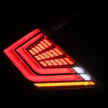 Load image into Gallery viewer, 16-21 Honda Civic Hatchback NOVA-Series Prismatic LED Tail Lights Black Smoke