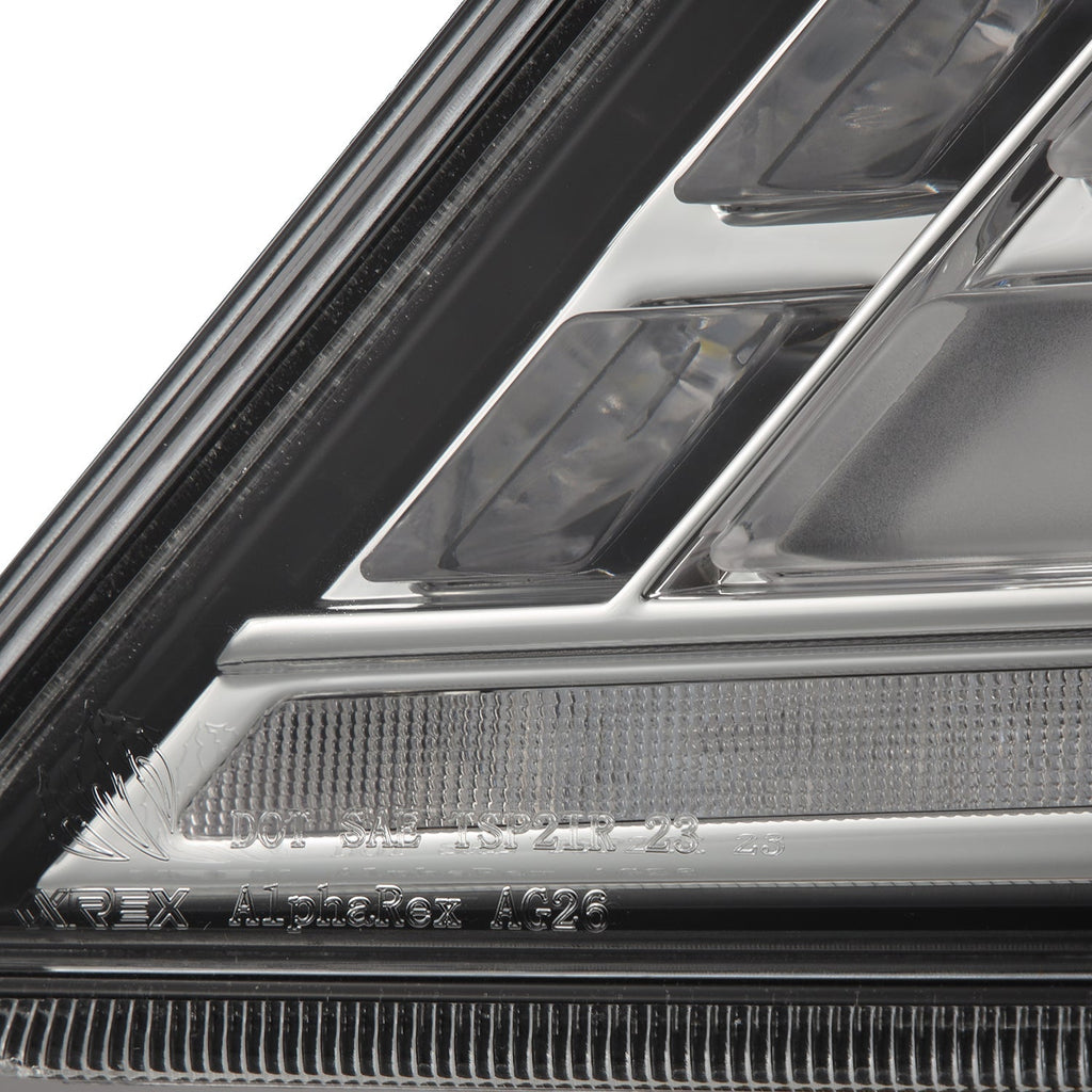 16-21 Honda Civic Hatchback NOVA-Series Prismatic LED Tail Lights Clear