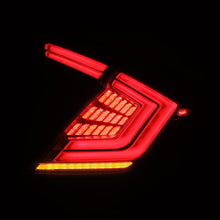 Load image into Gallery viewer, 16-21 Honda Civic Hatchback NOVA-Series Prismatic LED Tail Lights Clear Smoke