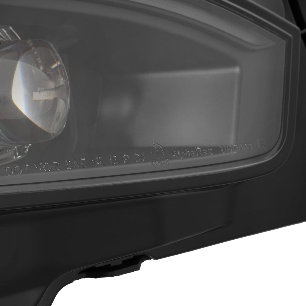 16-21 Honda Civic NOVA-Series LED Projector Headlights Black