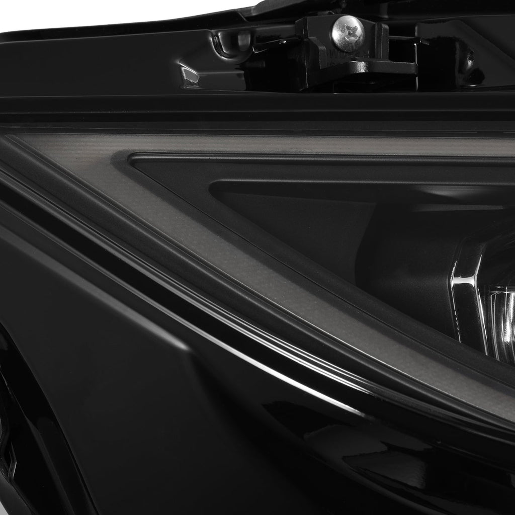 16-21 Honda Civic NOVA-Series LED Projector Headlights Black