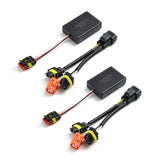 16-21 Honda Civic Stock LED Headlights to AlphaRex Headlights Converters