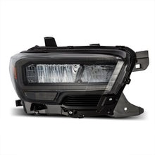 Load image into Gallery viewer, 16-23 Toyota Tacoma LUXX-Series LED Crystal Headlights Alpha-Black