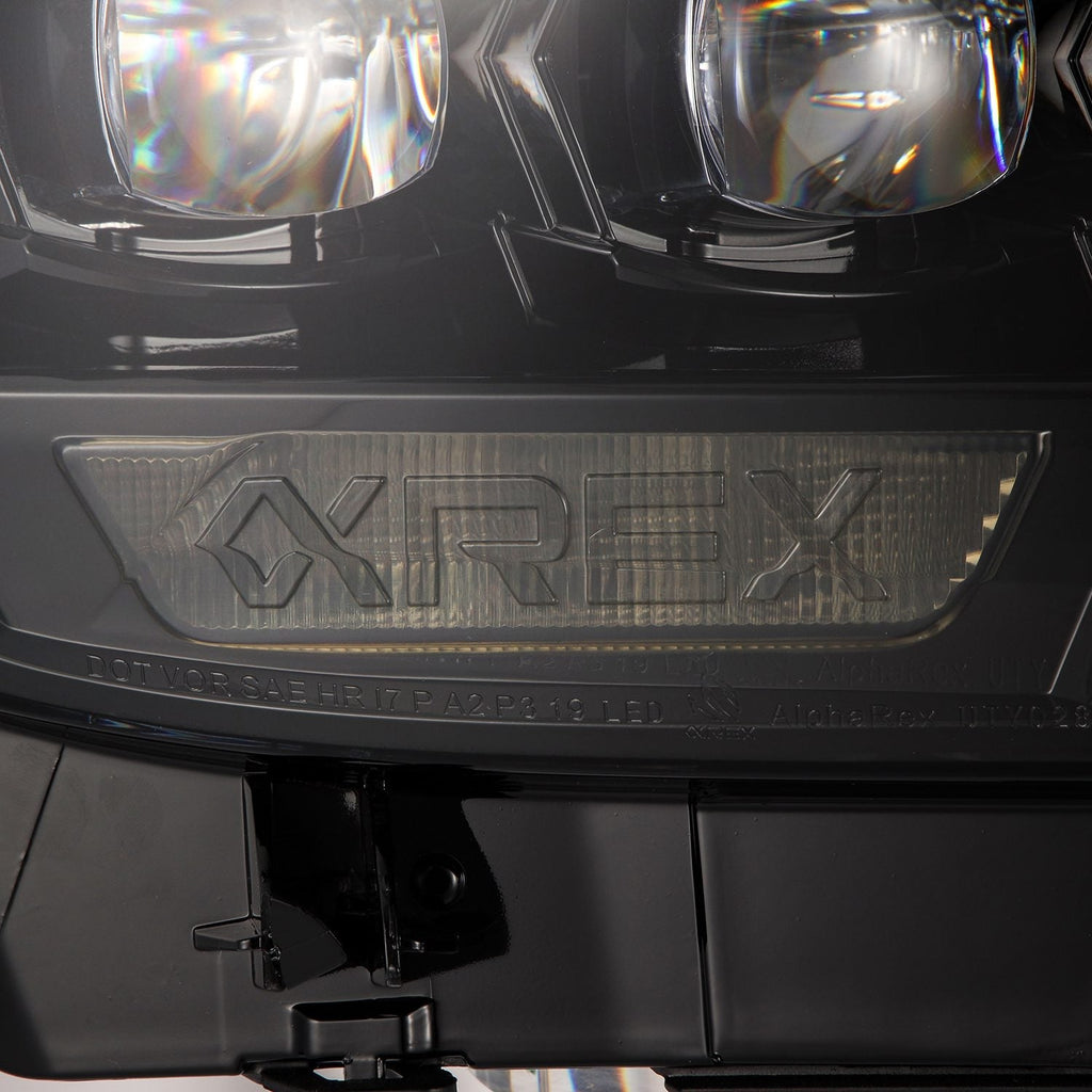 16-23 Toyota Tacoma MK II NOVA-Series LED Projector Headlights Alpha-Black