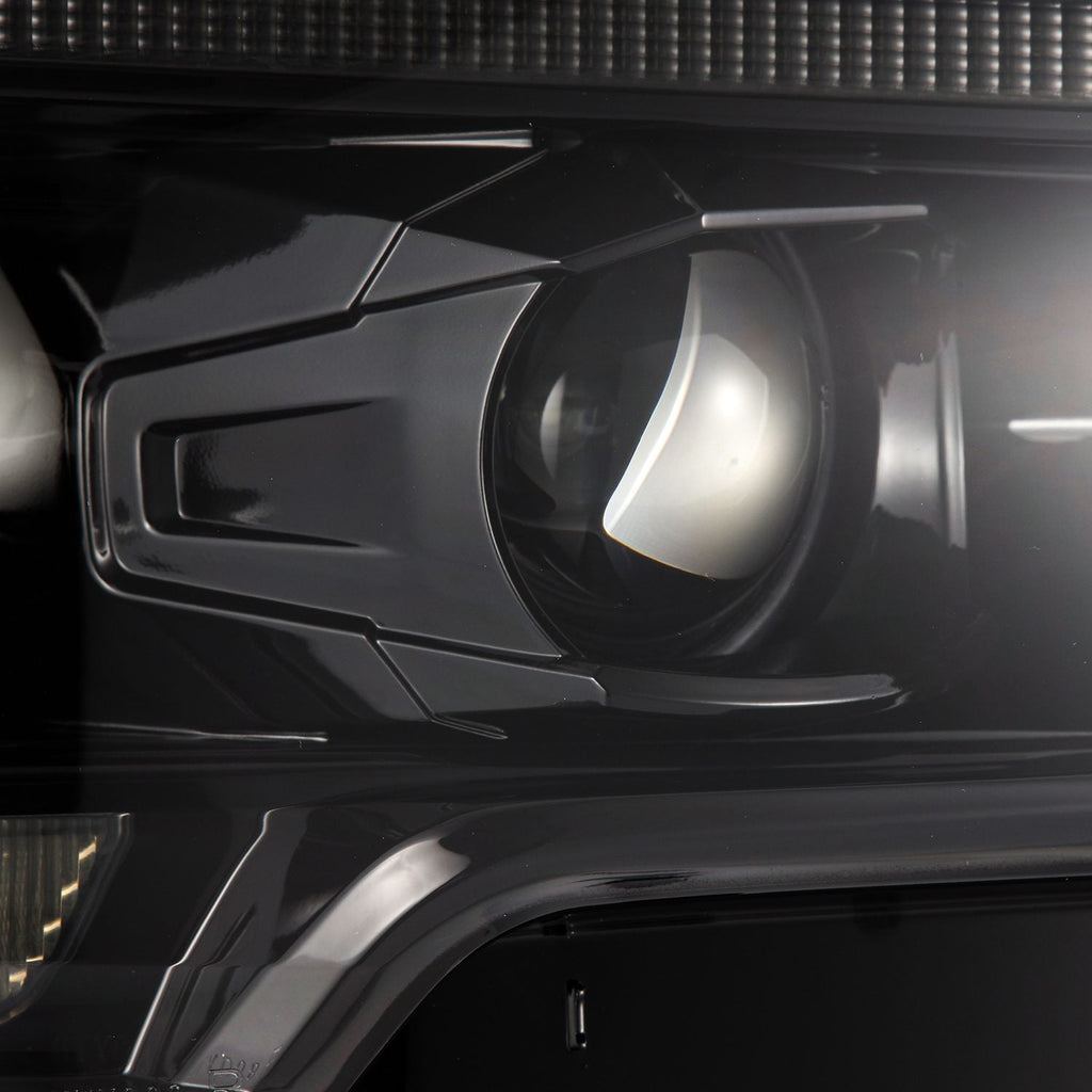 16-23 Toyota Tacoma MK II PRO-Series Halogen Projector Headlights Alpha-Black