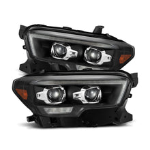 Load image into Gallery viewer, 16-23 Toyota Tacoma MK II PRO-Series Halogen Projector Headlights Black