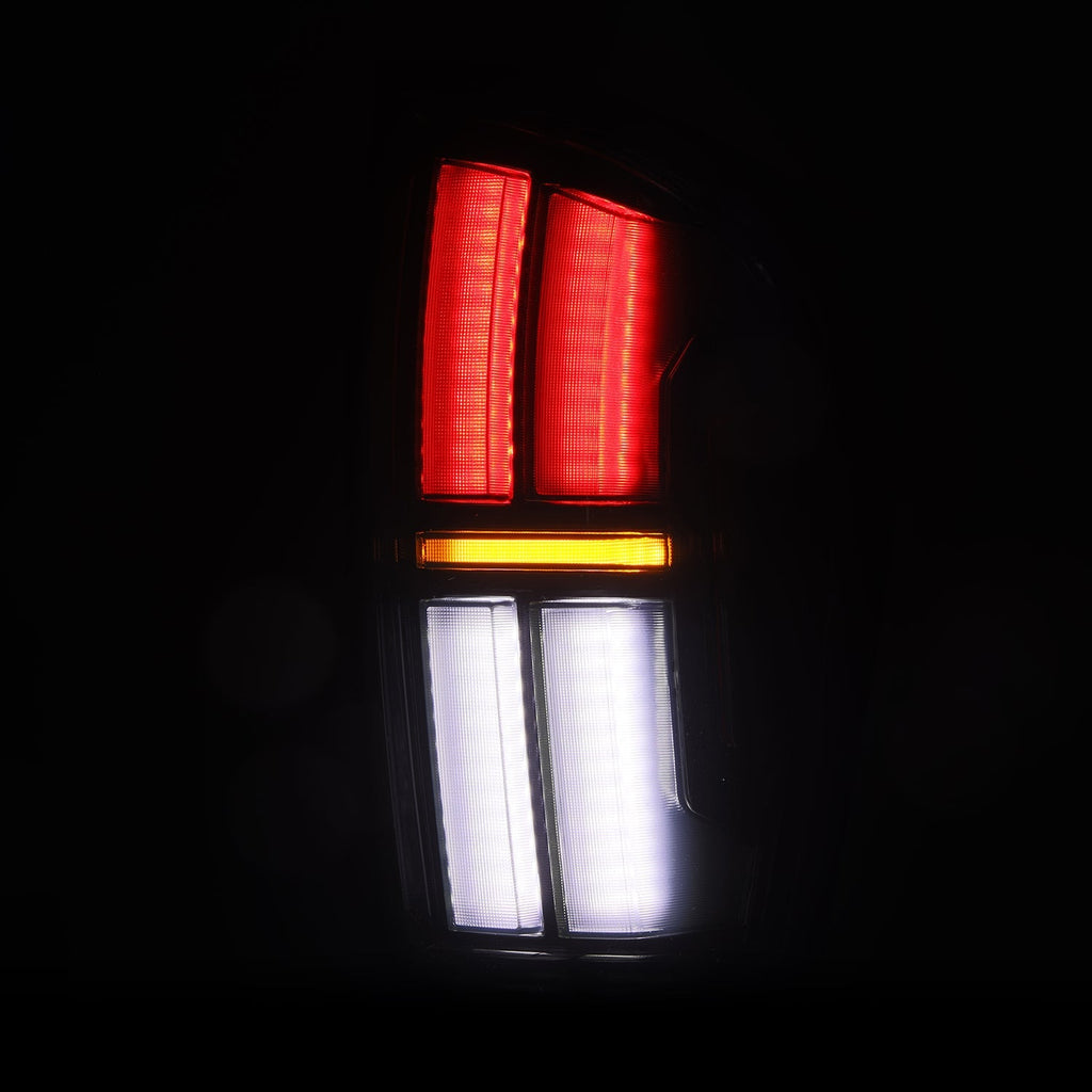16-23 Toyota Tacoma NOVA-Series Prismatic LED Tail Lights Black