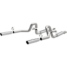 Load image into Gallery viewer, MagnaFlow 99-04 Mustang Mach 1 V8 4.6L Dual Split Rear Exit Stainless Cat-Back Performance Exhaust (16394)
