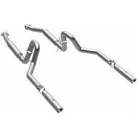 MagnaFlow 99-04 Mustang Mach 1 V8 4.6L Dual Split Rear Exit Stainless Cat-Back Performance Exhaust (16394)
