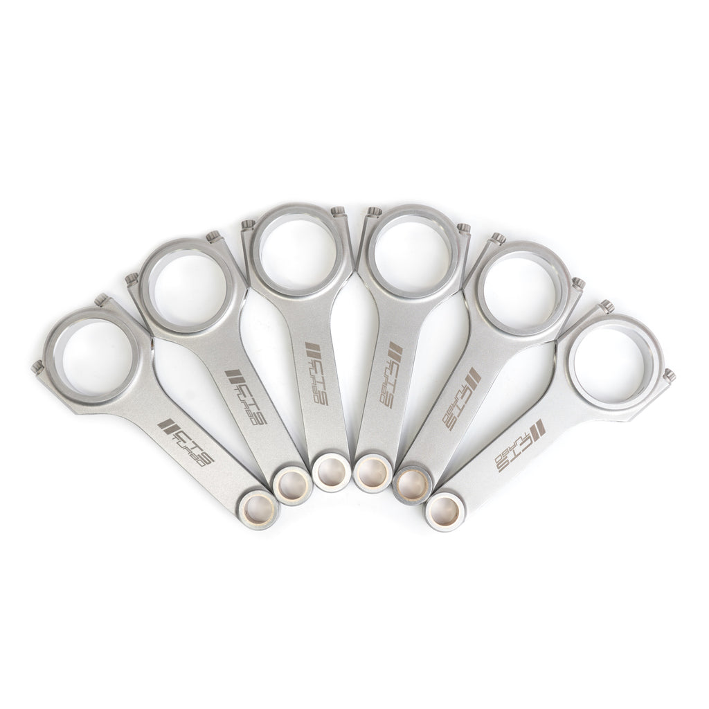 CTS Turbo Connecting Rods VW 164x20 Rifle Drilled | Fits 3.2L 24V VR6 and 2.8L 24V VR (CTS-CRH-16420)
