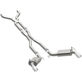 MagnaFlow 10-11 Camaro 6.2L V8 3 inch Competition Series Stainless Catback Performanc Exhaust (16483)