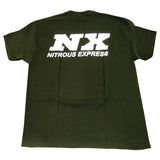 Nitrous Express X-LARGE BLACK T-SHIRT W/ WHITE NX (16509)