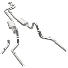 Load image into Gallery viewer, MagnaFlow SYS C/B 84-87 Buick Regal V6 3.8L Turbocharged SS 2.5in Street Series Dual Split Rear Exit (16884)