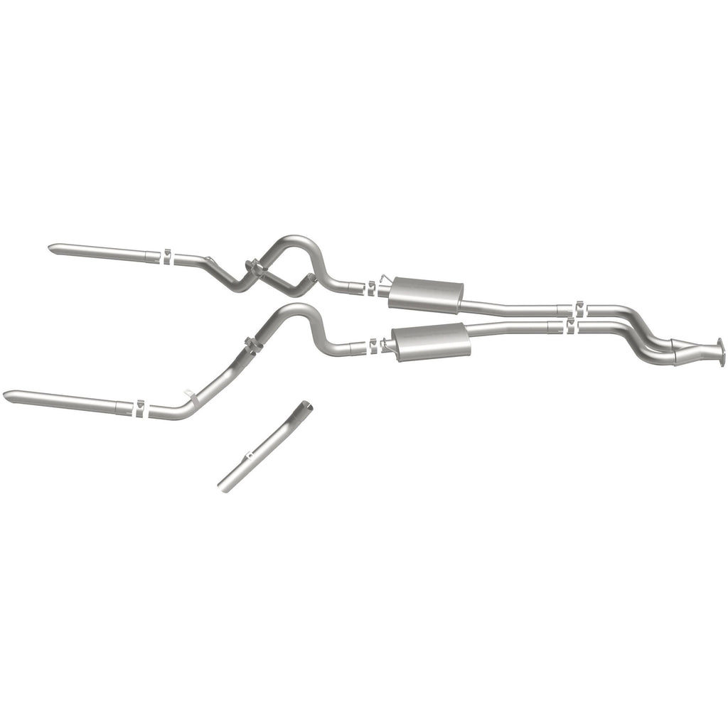 MagnaFlow SYS C/B 84-87 Buick Regal V6 3.8L Turbocharged SS 2.5in Street Series Dual Split Rear Exit (16884)