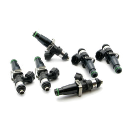 DeatschWerks Set of 6 High Impedance 2400cc Injectors for Toyota Supra TT 93-98 Top Feed Conversion (16S-07-2400-6)