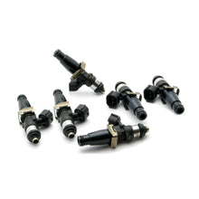 Load image into Gallery viewer, DeatschWerks Bosch EV14 Universal 60mm/11mm Matched Set of 6 Injectors 2400cc/min (16S-11-2400-6)