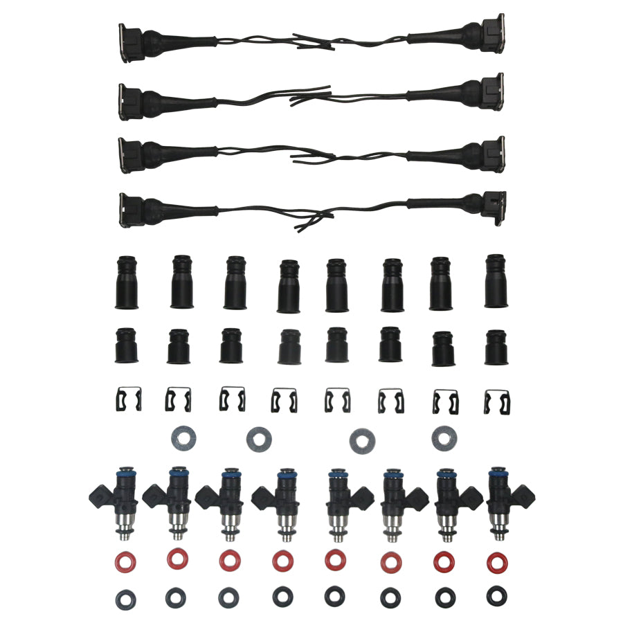 DeatschWerks LS Injector Kit Set of 8 2400cc/min Injectors (16S-LS-2400-8)