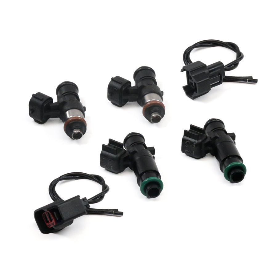 DeatschWerks Set of 2 1000cc/min and 2 2400cc/min Injectors for Mazda FD RX7 (16U-17-1024-4)