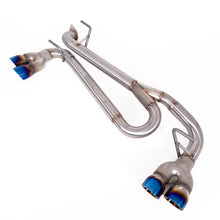 Load image into Gallery viewer, Nameless Performance Catback Exhaust - 2024+ Impreza - Muffler Delete - Quad Exit - Neochrome Tip (SUCB24IMW-QUAD-0MU-30NEO)