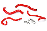 HPS Red Reinforced Silicone Radiator + Heater Hose Kit for Toyota 05 18 Tac (57-1640-RED)