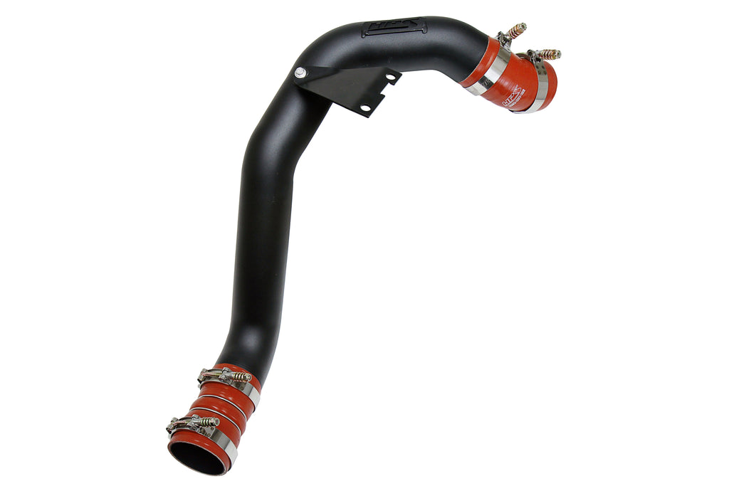 HPS Performance Hot Side Charge Pipe Kit, High Temp Reinforced Silicone Turbo CAC Boots (17-171WB)