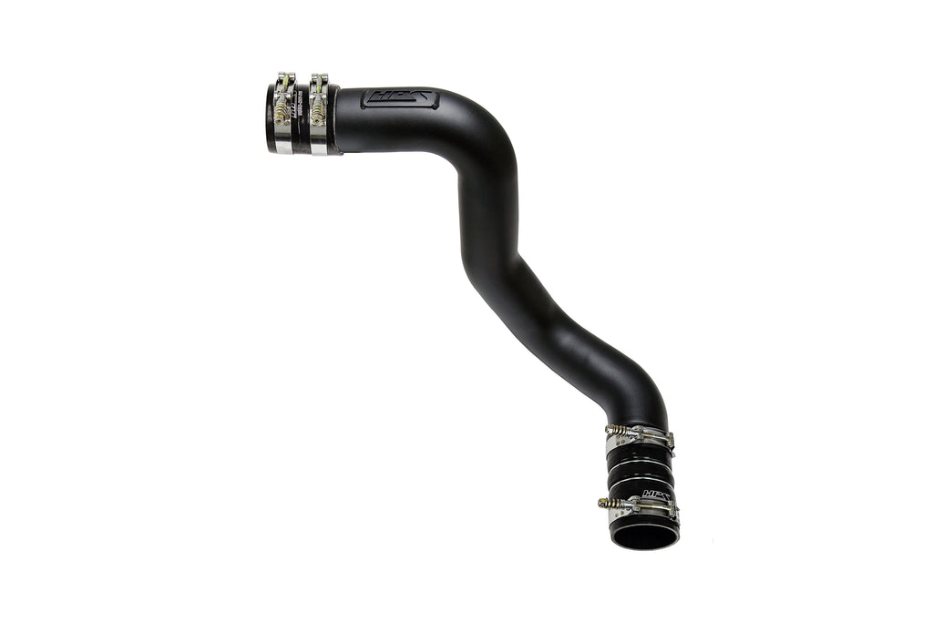 HPS Performance Cold Side Charge Pipe Kit, High Temp Reinforced Silicone Turbo CAC Boots (17-174WB)