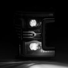 Load image into Gallery viewer, 17-19 Ford Super Duty MKII LUXX-Series LED Projector Headlights Alpha-Black