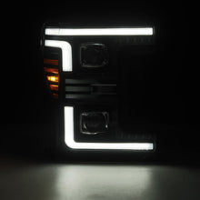 Load image into Gallery viewer, 17-19 Ford Super Duty MKII LUXX-Series LED Projector Headlights Alpha-Black