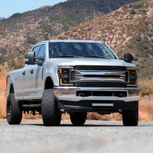 Load image into Gallery viewer, 17-19 Ford Super Duty MKII LUXX-Series LED Projector Headlights Alpha-Black