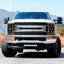 Load image into Gallery viewer, 17-19 Ford Super Duty MKII LUXX-Series LED Projector Headlights Chrome