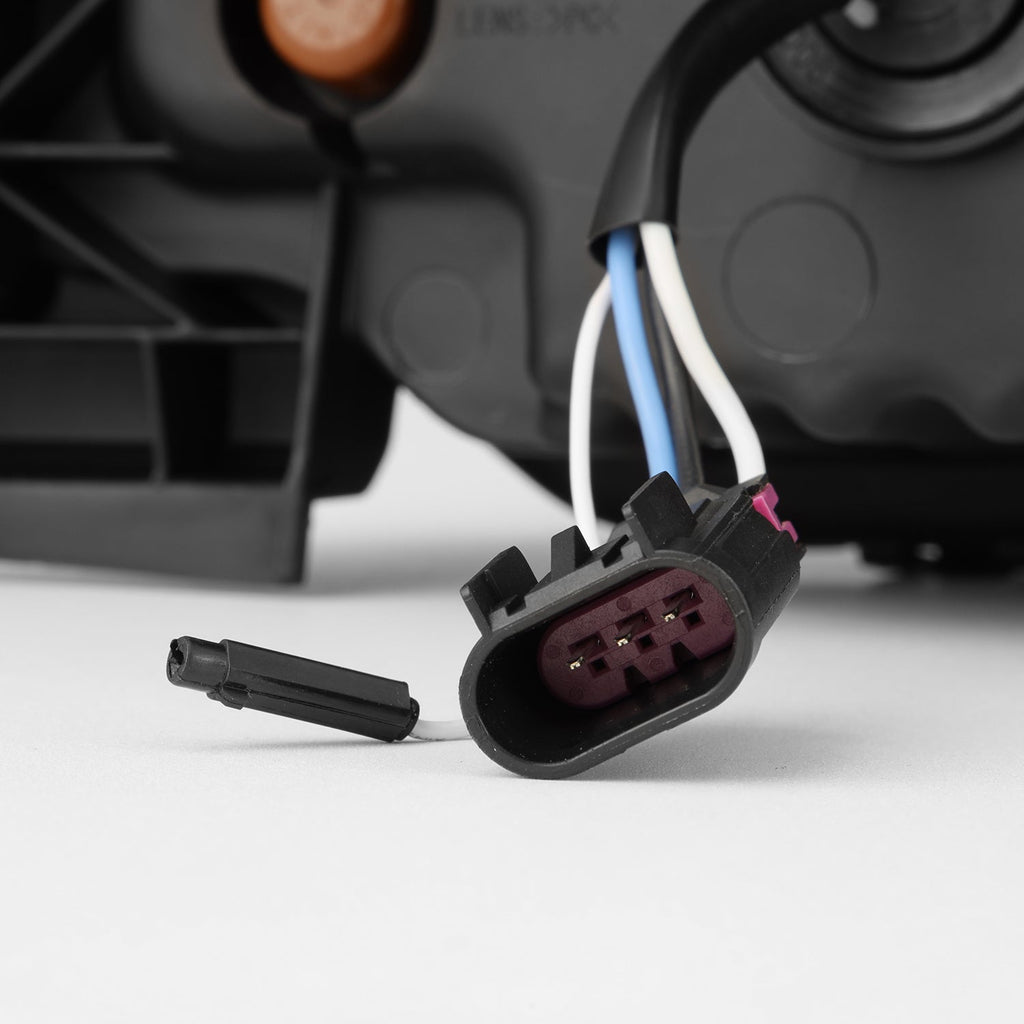 17-19 Ford Super Duty MKII NOVA-Series LED Projector Headlights Alpha-Black