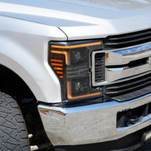 Load image into Gallery viewer, 17-19 Ford Super Duty MKII PRO-Series Halogen Projector Headlights Alpha-Black