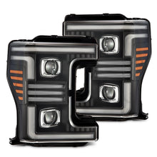 Load image into Gallery viewer, 17-19 Ford Super Duty MKII PRO-Series Halogen Projector Headlights Black