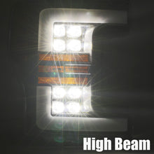 Load image into Gallery viewer, 17-19 Ford Super Duty NOVA-Series LED Projector Headlights Black