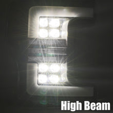 Load image into Gallery viewer, 17-19 Ford Super Duty NOVA-Series LED Projector Headlights Chrome