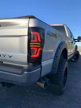 Load image into Gallery viewer, 17-19 Ford Super Duty PRO-Series LED Tail Lights Red Smoke
