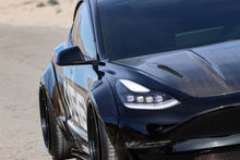 Load image into Gallery viewer, 17-23 Tesla Model 3 / 20-24 Model Y NOVA-Series LED Projector Headlights Black