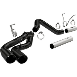 MagnaFlow 07-17 Dodge Ram 2500/3500 6.7L DPF-Back Black 4in Dual Single Passenger Side Rear Exit (17070)