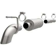 Load image into Gallery viewer, MagnaFlow 12-14 Jeep Wrangler JK Unltd V6 3.6L 2D Turn Down Front of Rear Tire SS C/B Perf Exhaust (17144)