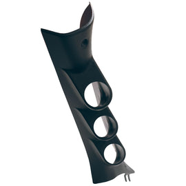 AutoMeter 15-18 Ford F-150 2-1/16in Triple A-Pillar Pod Gauge Mount - Black (w/ Speaker) (17332)