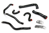 HPS Black Reinforced Silicone Radiator + Heater Hose Kit Coolant for BMW 01 (57-1543-BLK)