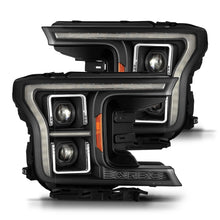 Load image into Gallery viewer, 18-20 Ford F150 (MK II 14th Gen Style) PRO-Series Halogen Projector Headlights Black