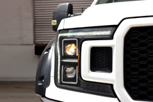 Load image into Gallery viewer, 18-20 Ford F150 (MK II 14th Gen Style) PRO-Series Halogen Projector Headlights Black