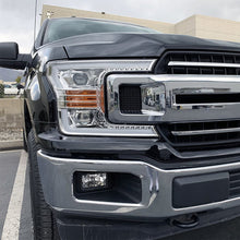 Load image into Gallery viewer, 18-20 Ford F150 PRO-Series Halogen Projector Headlights Chrome