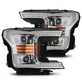 18-20 Ford F150 PRO-Series Halogen Projector Headlights Chrome